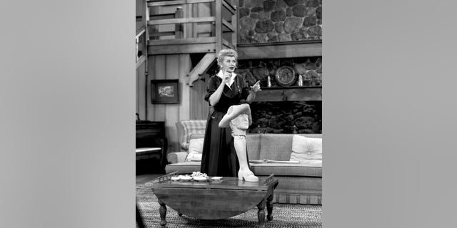 Lucille Ball broken statue