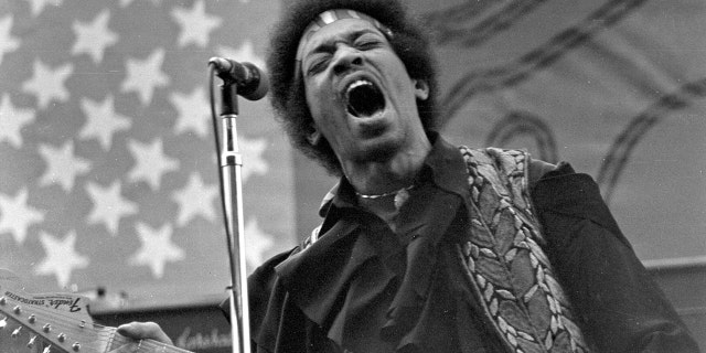 jimi hendrix american flag