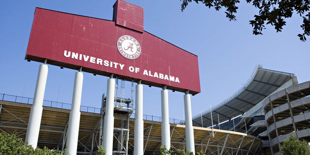 Alabama's Bryant-Denny Stadium home