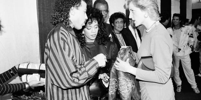 Princess Diana, Lionel Richie