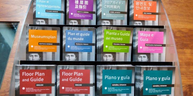 Museum language guides