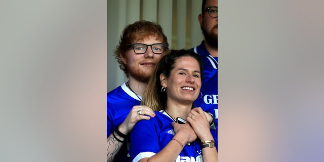 Ed Sheeran and his wife Cherry Seaborn