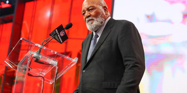 Jim Brown at the 2018 NFL Draft