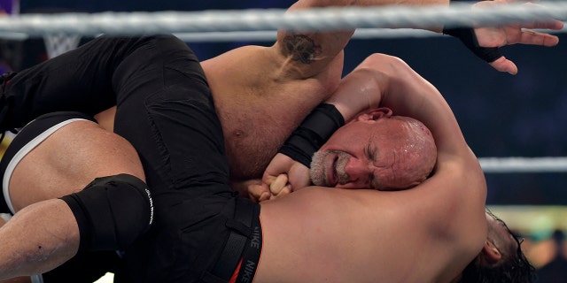 WWE legend Goldberg causes scare with bloody photos after tractor accident 2 Goldberg vs Roman Reigns