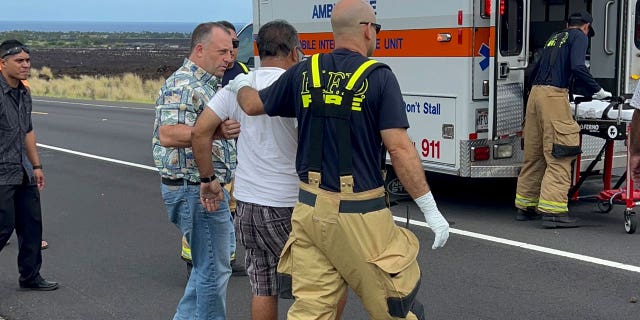 Hawaii Governor Renders Aid