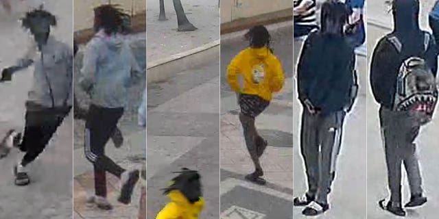 Hollywood Beach suspects seen on surveillance images