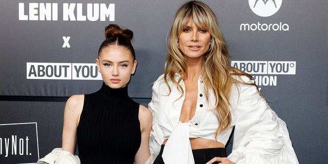 Heidi Klum’s daughter Leni follows in model mom’s footsteps ...