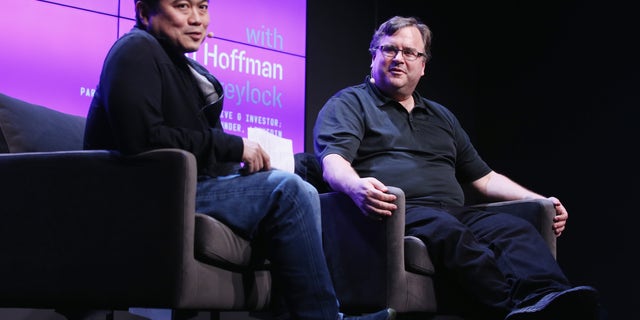 Joi Ito (l.) und Reid Hoffman