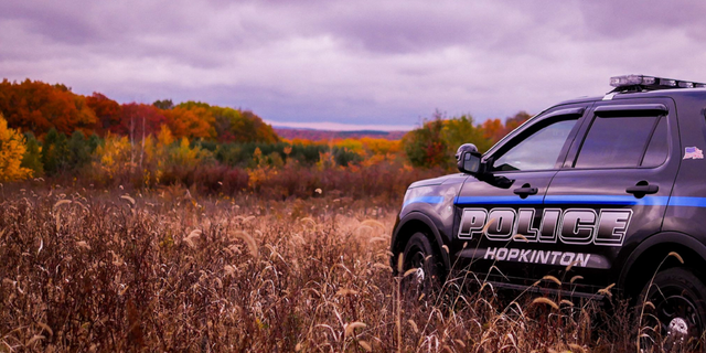 Hopkinton Police Department vehicle 