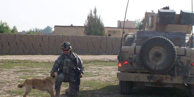 byrnes dog afghanistan
