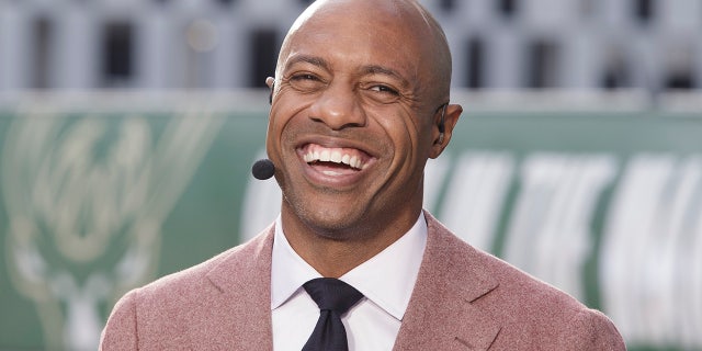 Jay Williams smiles