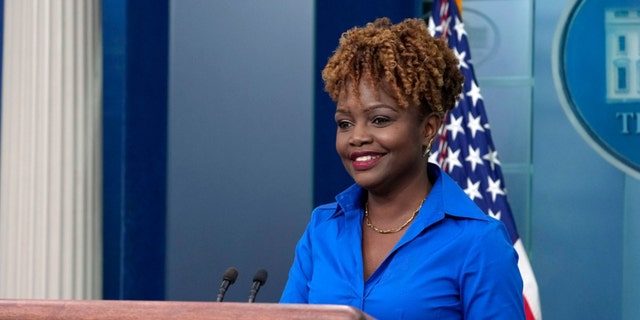 White House press secretary Karine Jean-Pierre