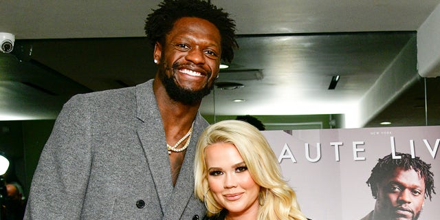 Julius Randle and Kendra Randle