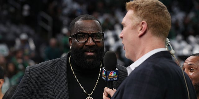 NBA champ Kendrick Perkins wishes he could break out the 'hood version' of himself on ESPN  at george magazine