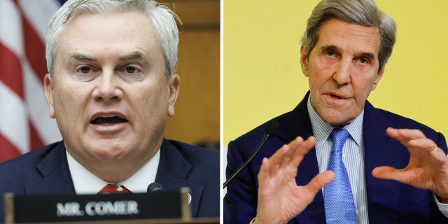 House Oversight and Accountability Committee Chairman James Comer, R-Ky., vowed Friday to maintain scrutiny of Special Presidential Envoy for Climate John Kerry's climate negotiations with China.