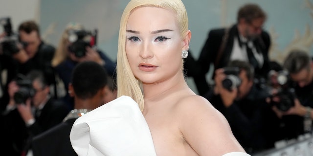 Kim Petras at the Met Gala