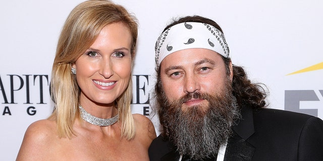 Korie and Willie Robertson at the Capitol File 58th Presidential Inauguration Reception