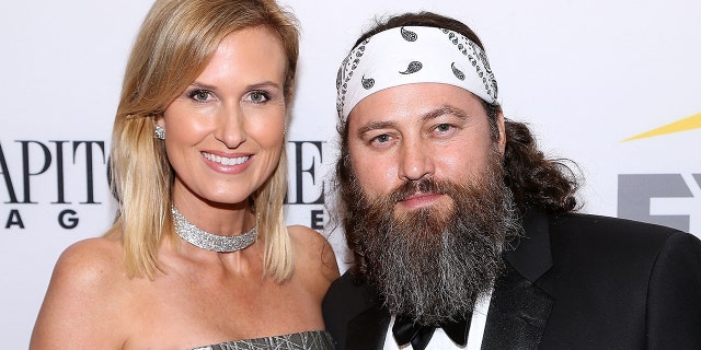 Korie and Willie Robertson at the Capitol File 58th Presidential Inauguration Reception