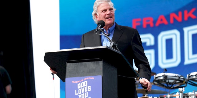 Franklin Graham during Tidewater Tour