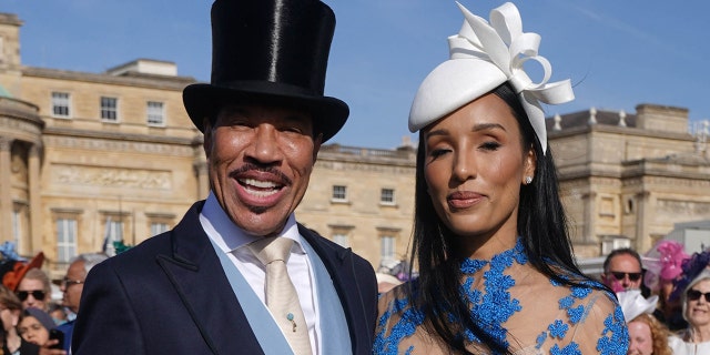 Lionel Richie and Lisa Parigi at the Garden Party for the King and Queen ahead of the Coronation