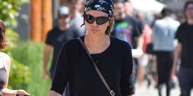 Lisa Rinna spotted walking in Los Angeles