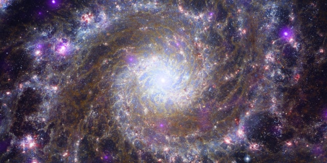 Bir Messier 74 fotoğrafı