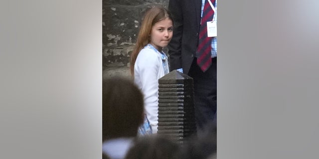 Princess Charlotte at Westminster Abbey