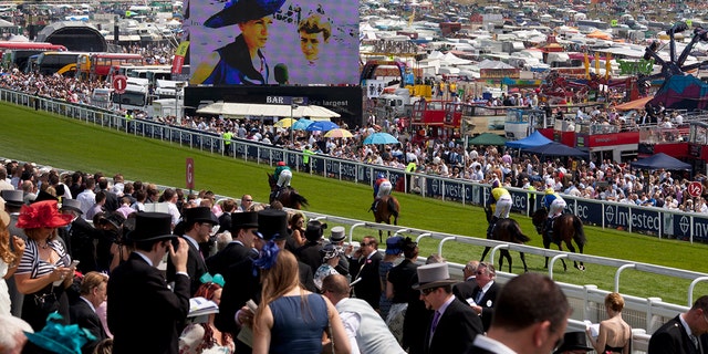 Horse race in Britain