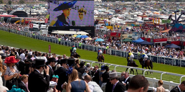 Horse race in Britain