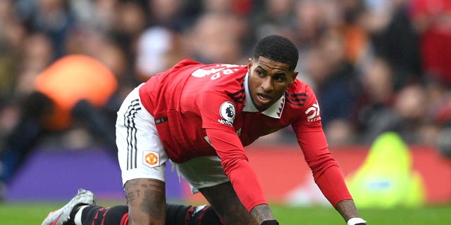 Marcus Rashford at Old Trafford