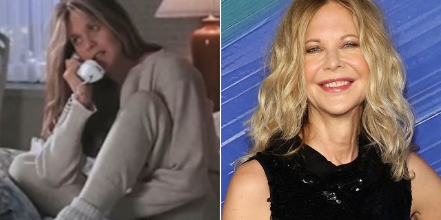 Meg Ryan split photo then and now