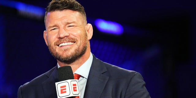 Michael Bisping smiling