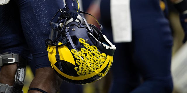 Michigan helmet