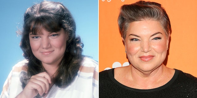 Mindy Cohn then and now split