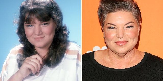 Mindy Cohn then and now split