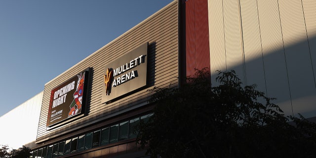 Panoramic view of Mallet Arena