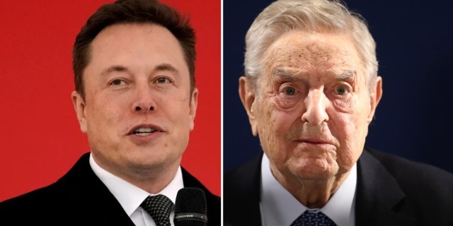 Elon Musk and George Soros