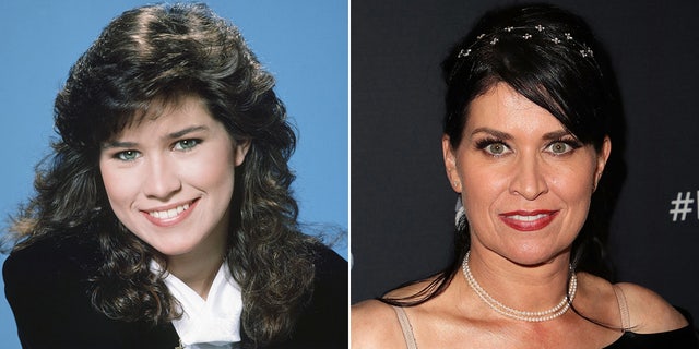 Nancy McKeon then and now split