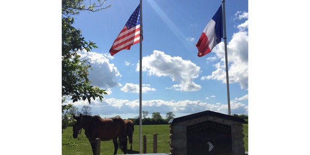 Normandy battle site