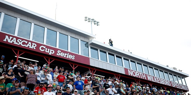 Fans at North Wilkesboro