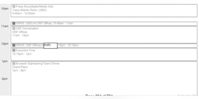 Samantha Power schedule