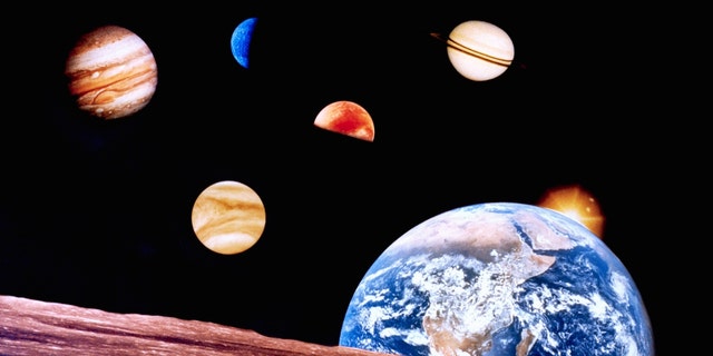 La tierra y los planetas