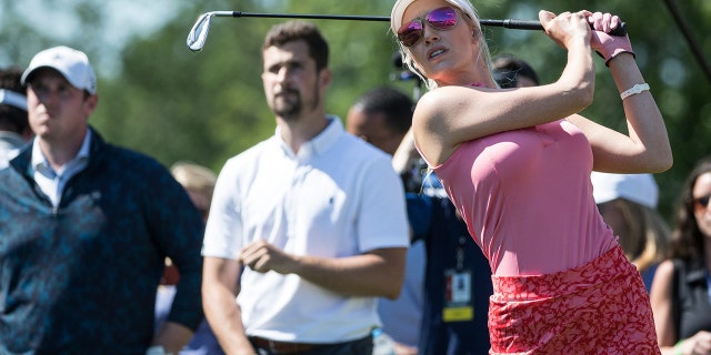 Paige Spiranac in Detroit