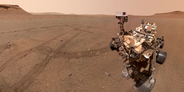 NASA'nın Perseverance Mars gezgini bir selfie aldı