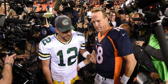 Peyton Manning and Aaron Rodgers
