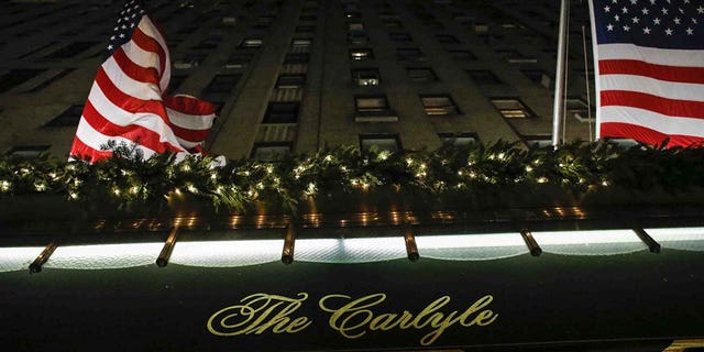 The exterior of the Carlyle Hotel