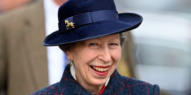 Princess Anne at the Cheltenham Festival