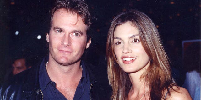 Rande Gerber and Cindy Crawford photographed in 1998