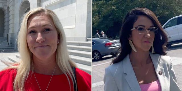 Rep. Marjorie Taylor and Rep. Lauren Boebert