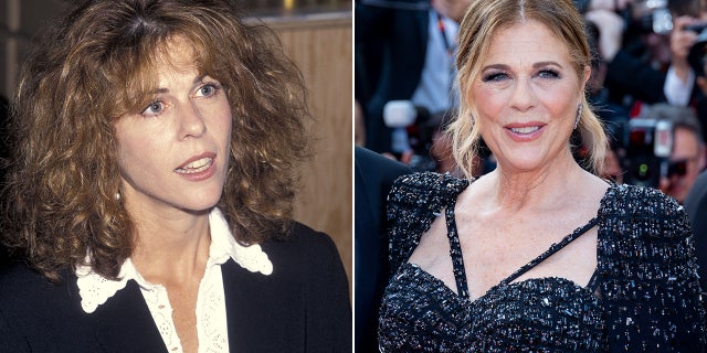 Rita Wilson then and now split